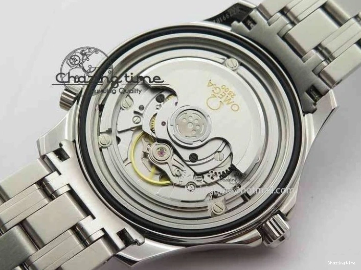 0114 Seamaster 300M SS MK 1:1 Best Edition Black Dial Ceramic Bezel On SS Bracelet A TopPick 8177